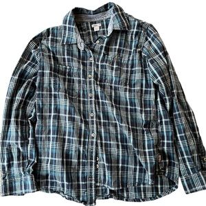 Carhartt women’s button up shirt